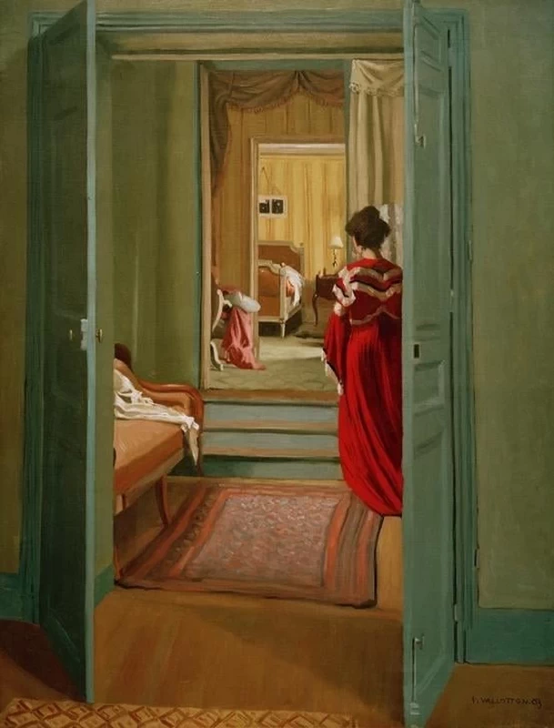 Interno con donna - Zürich, Kunsthaus